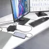 ACT universeel USB-C dockingstation 4K, voor 2 HDMI/DisplayPort-monitoren, DisplayLink, compact ontwerp
