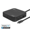 ACT universeel USB-C dockingstation 4K, voor 2 HDMI/DisplayPort-monitoren, DisplayLink, compact ontwerp