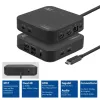 ACT universeel USB-C dockingstation 4K, voor 2 HDMI/DisplayPort-monitoren, DisplayLink, compact ontwerp