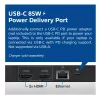 ACT universeel USB-C dockingstation 4K, voor 2 HDMI/DisplayPort-monitoren, DisplayLink, compact ontwerp