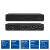 ACT USB-C dockingstation 4K, voor 2 HDMI- of DisplayPort-monitoren, DisplayLink