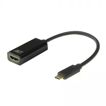 ACT USB-C naar HDMI-adapter AC7310 0,15m USB Type-C HDMI type A