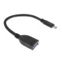 ACT USB 3.0-kabel OTG USB-C-stekker naar USB-A-bus 0,2 m 5 Gbit/s