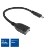 ACT USB 3.0-kabel OTG USB-C-stekker naar USB-A-bus 0,2 m 5 Gbit/s