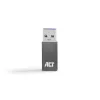 USB-A naar USB-C-adapter ACT AC7375 grijs