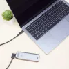 ACT USB 3.0-haakse kabel USB-C 2 meter 5 Gbit/s zwart