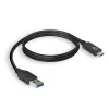 ACT USB 3.0-kabel USB-A naar USB-C 1 meter 5 Gbit/s zwart
