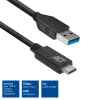 ACT USB 3.0-kabel USB-A naar USB-C 2 meter 5 Gbit/s zwart