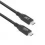 ACT USB4 20Gbps 240W USB Type-C-kabel 0,5m zwart