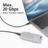 ACT USB4 20Gbps 240W USB Type-C-kabel 0,5m zwart