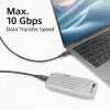 USB Type-C-kabel ACT AC7442 2m 10Gbps 60W zwart