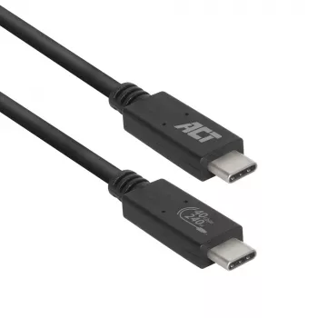 ACT USB4® 40Gbps 240W USB Type-C®-kabel, USB-IF gecertificeerd, 0,8 meter