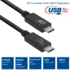 ACT USB4® 40Gbps 240W USB Type-C®-kabel, USB-IF gecertificeerd, 0,8 meter