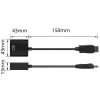 ACT DisplayPort-stekker naar DVI-bus adapter 0,15 m AC7510
