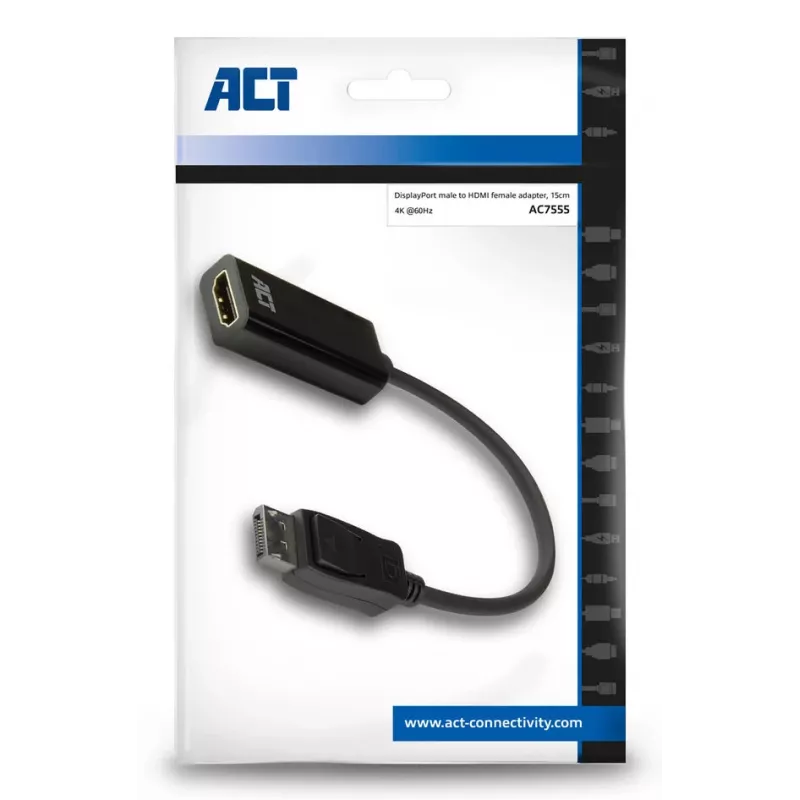 DisplayPort-naar-HDMI-adapter ACT AC7555