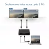ACT 4K HDMI 1.4-splitter 2 poorten 3840 x 2160 pixels zwart