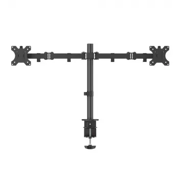 ACT monitorarm voor twee monitors klem-/doorvoermontage 16 kg 10-32 inch