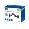 ACT monitorwandsteun met gasveer, 1 scherm, max. gewicht 7 kg