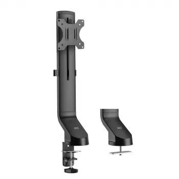 ACT monitorarm voor één monitor voor kantoor, snelle hoogteverstelling, klem-/doorvoermontage, 8 kg