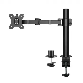 ACT monitorarm voor één monitor kantoor Solid Pro klem-/doorvoermontage 12 kg 10-32 inch