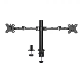 ACT dual-monitorarm Office Solid Pro – klem-/doorvoermontage – 12 kg – 10–32 inch