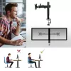 ACT dual-monitorarm Office Solid Pro – klem-/doorvoermontage – 12 kg – 10–32 inch
