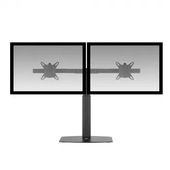 ACT monitorarm 27 inch kantoor, vrijstaand met gasveer, dwarsbalk, 2 monitors