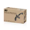 ACT AC8342 monitorarm voor twee monitoren Office Premium, gasveer, 2 monitoren