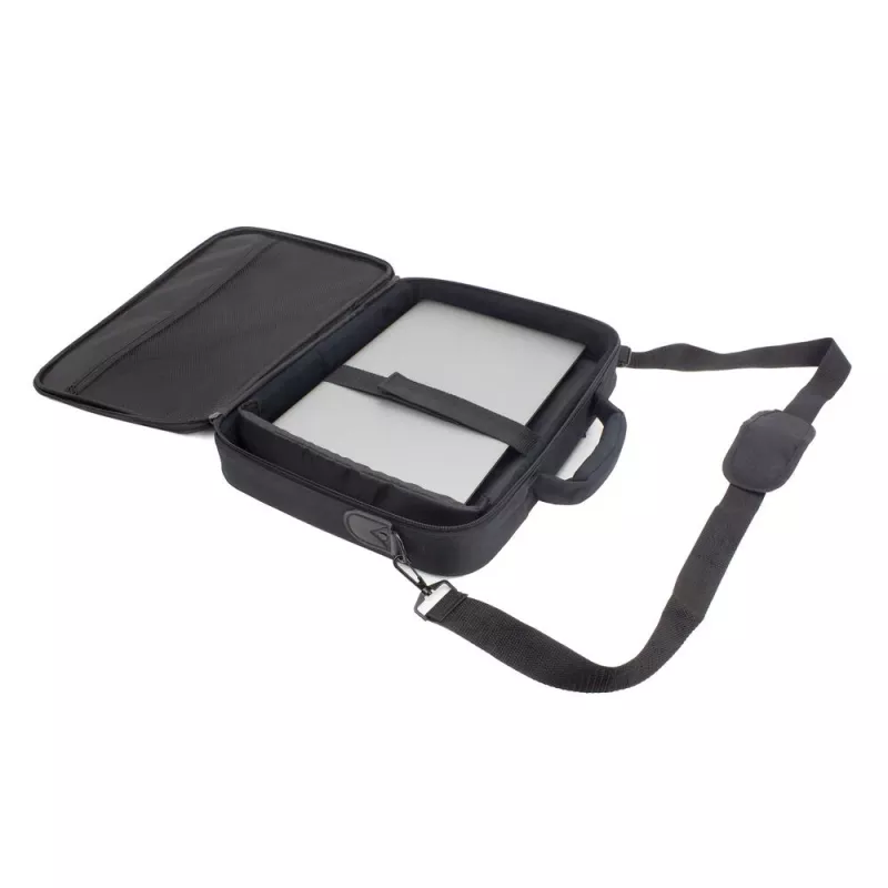 ACT Office schoudertas voor laptops tot 16,1 inch, van gerecyclede plastic flessen