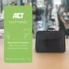 ACT Office schoudertas voor laptops tot 16,1 inch, van gerecyclede plastic flessen
