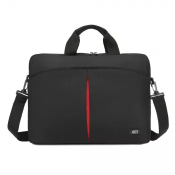 ACT City schoudertas voor laptops tot 16,1 inch van gerecycled plastic