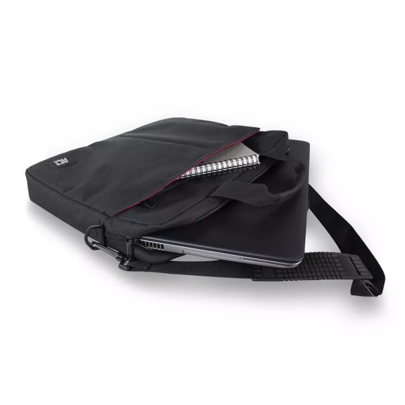 ACT City schoudertas voor laptops tot 16,1 inch van gerecycled plastic