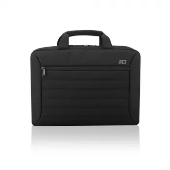 ACT Urban schoudertas voor laptops tot 16 inch, van gerecyclede plastic flessen