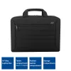 ACT Urban schoudertas voor laptops tot 16 inch, van gerecyclede plastic flessen