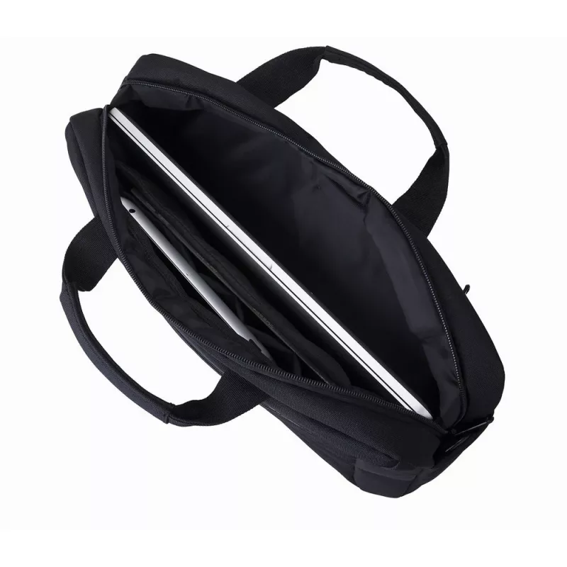 ACT Urban schoudertas voor laptops tot 16 inch, van gerecyclede plastic flessen