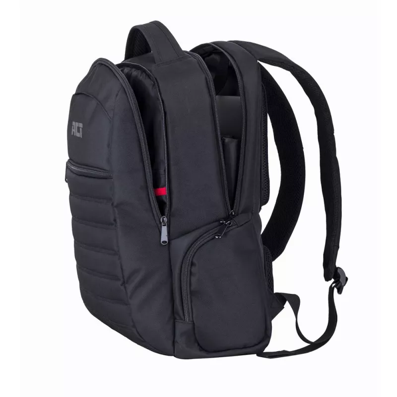 ACT Urban laptoprugzak 17,3 inch, van gerecyclede plastic flessen