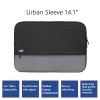 ACT Urban laptop sleeve 14,1 inch 3 vakken 170 g