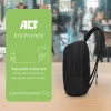 ACT Suburb rugzak voor laptops tot 15,6 inch van gerecycled plastic