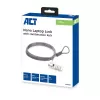 ACT Nano laptopslot met cijferslot 2m kabel