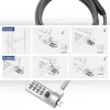 ACT Nano laptopslot met cijferslot 2m kabel