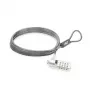 ACT Wedge laptopslot met cijferslot metaalkleur 2 m kabel