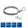 ACT Wedge laptopslot met cijferslot metaalkleur 2 m kabel