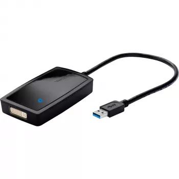Targus USB 3.0 SuperSpeed Multi Video USB-grafische adapter 2048 x 1152 pixels zwart