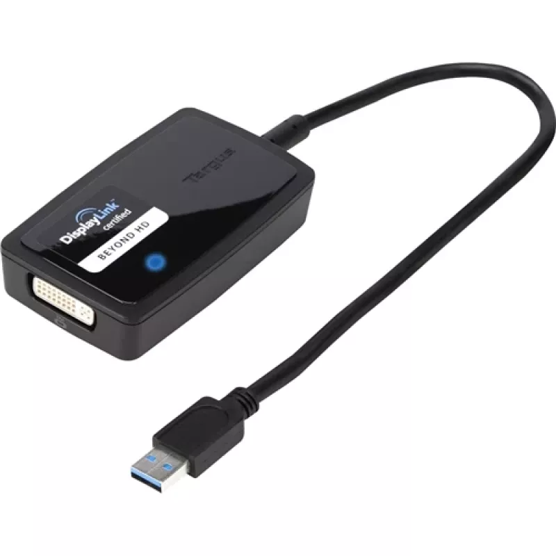 Targus USB 3.0 SuperSpeed Multi Video USB-grafische adapter 2048 x 1152 pixels zwart
