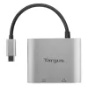 Targus ACA947EU USB-grafische adapter zilver