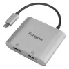 Targus ACA947EU USB-grafische adapter zilver