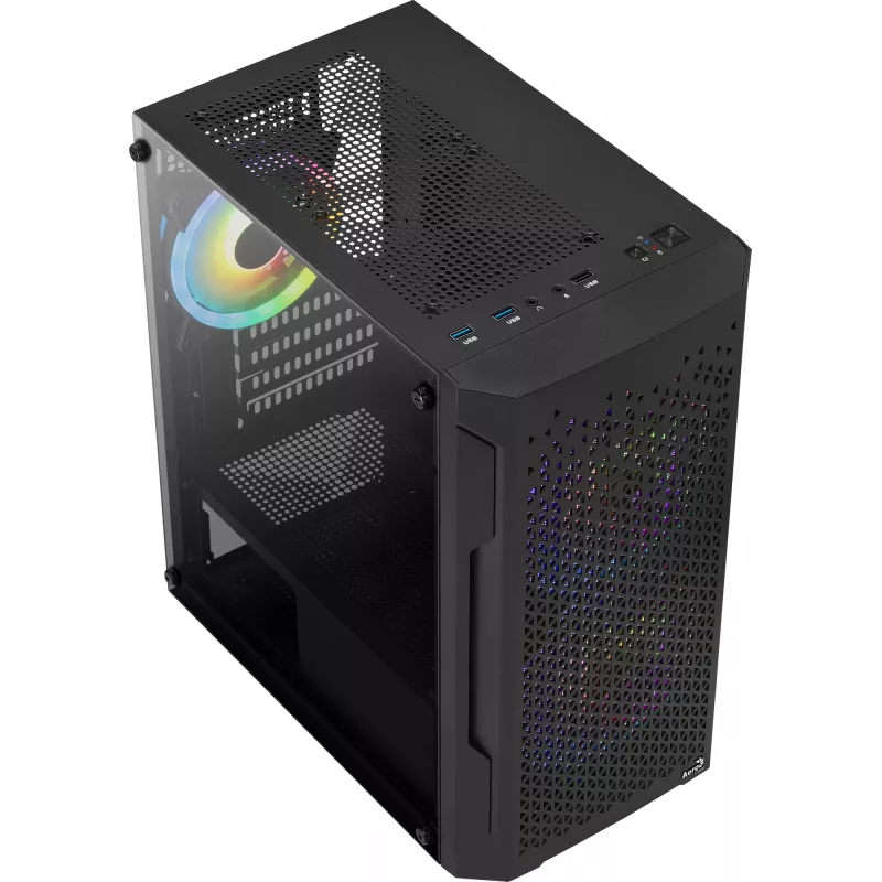 Aerocool Trinity Mini mini tower zwart