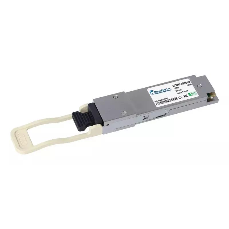 Glasvezel-transceivermodule BlueOptics ACM761-10000S-BO QSFP28 MTP/MPO