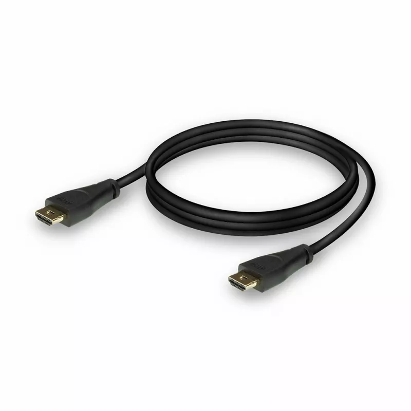 ACT 0,90 m HDMI 4K Premium Certified Locking Cable v2.0 HDMI-A stekker - HDMI-A stekker