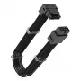 Kabel Akasa G-Nexus PX16 12+4-pin zwart 0,3 m